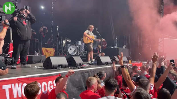 Incredible Liverpool fanzone atmosphere!